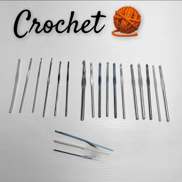Crochet Hooks Crochet Needles 20 pc set Bundle - Picture 5 of 5